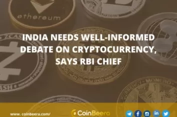 India Needs Well-Informed Debate on Cryptocurrency, Says RBI Chief