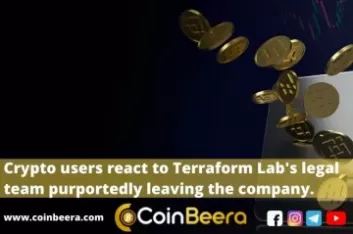 Crypto users react to Terraform Lab's legal team purportedly leaving the company.